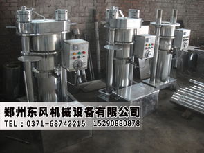 液压榨油机生产厂家丨芝麻液压榨油机设备